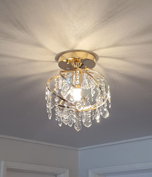 큐리 1등 현관센스등 크리스탈센서등