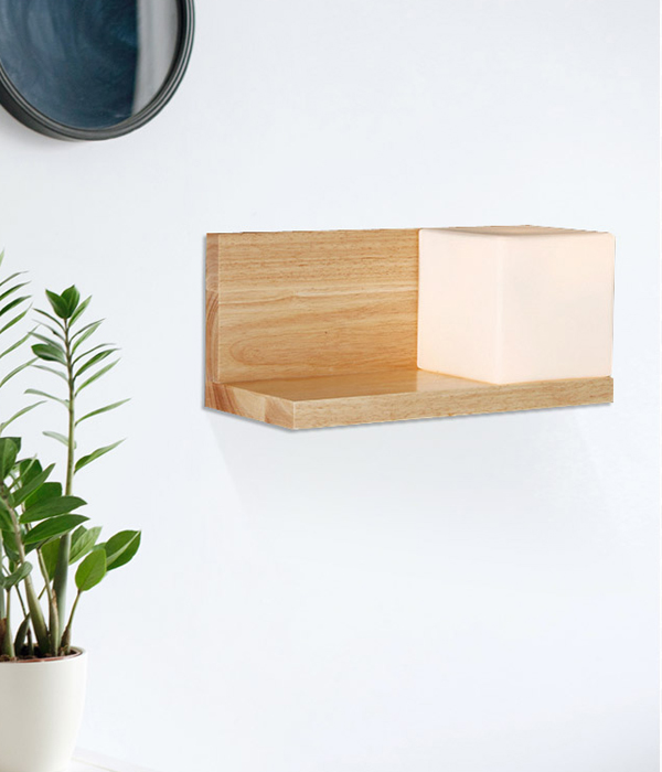 큐니 1등 벽등 LED벽등 벽무드등 (우드)