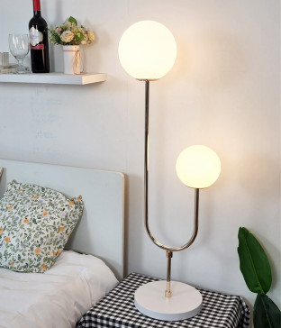 쥬니어 2등 LED장스탠드, 침실스탠드, 무드조명