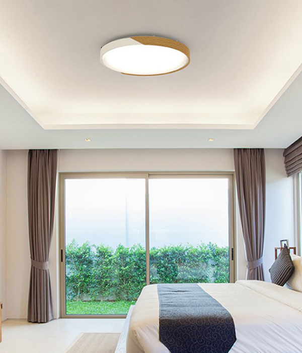 하티 원목 국산 안방등 LED방등 80W