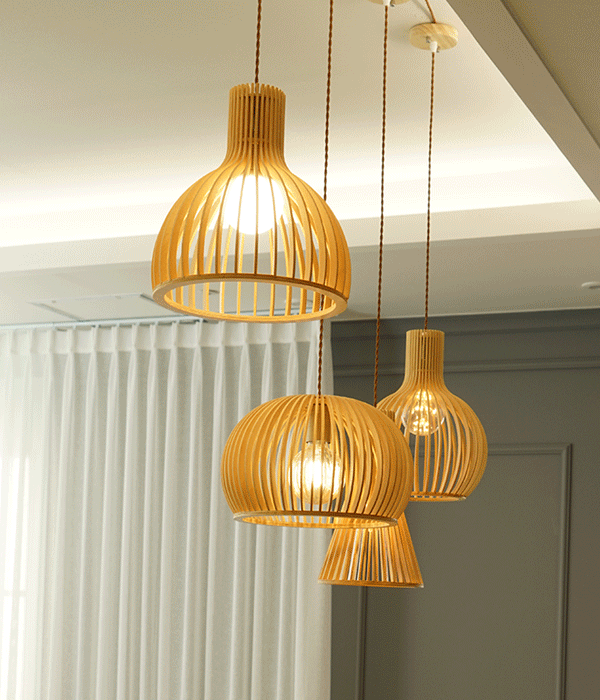 세인트 1등 펜던트 (우드 / 4TYPE)